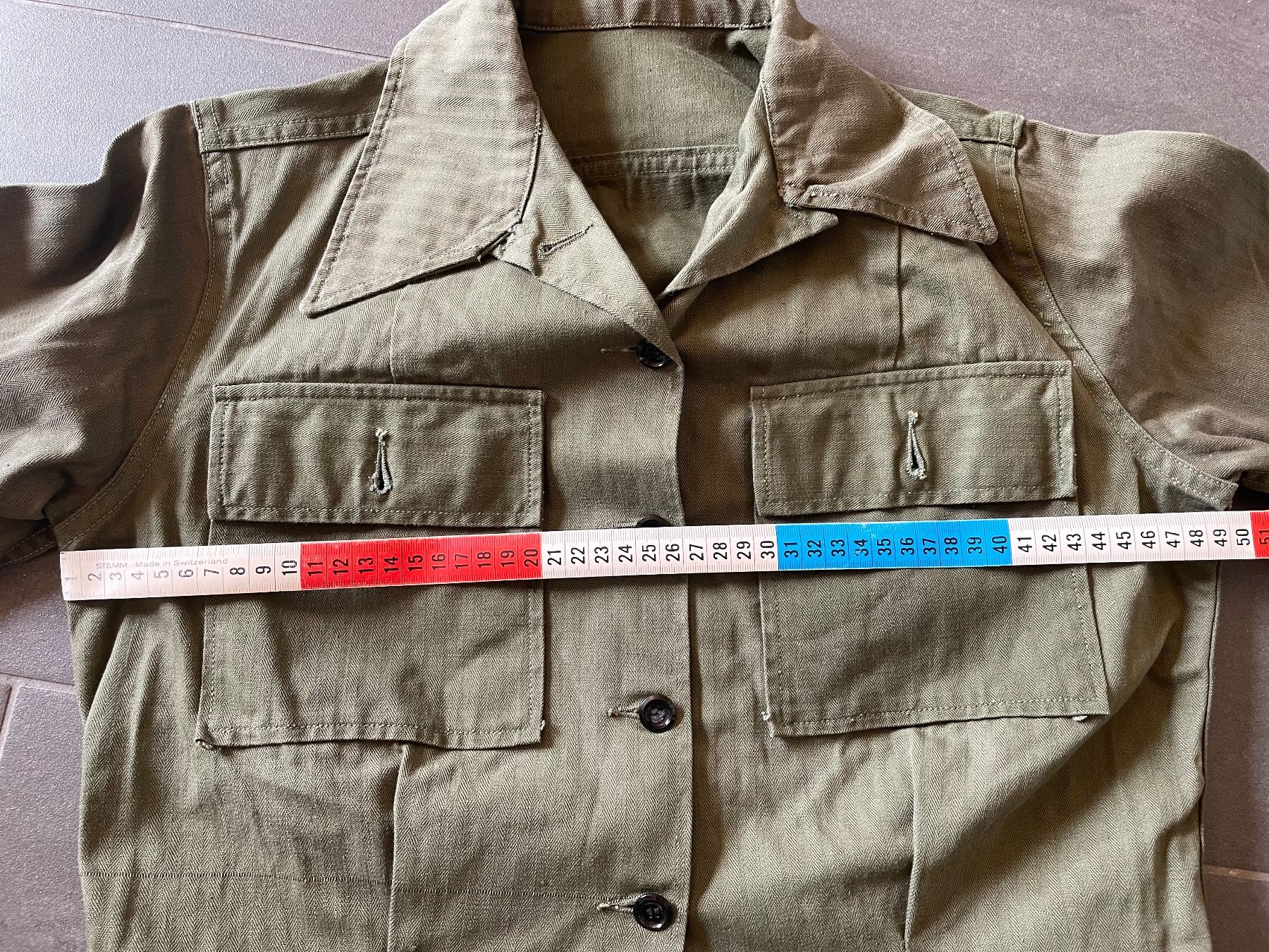 US Army Uniformen: Veste HBT ww2 us army – Gebraucht aus Oberbütschel von Woodie2005 4