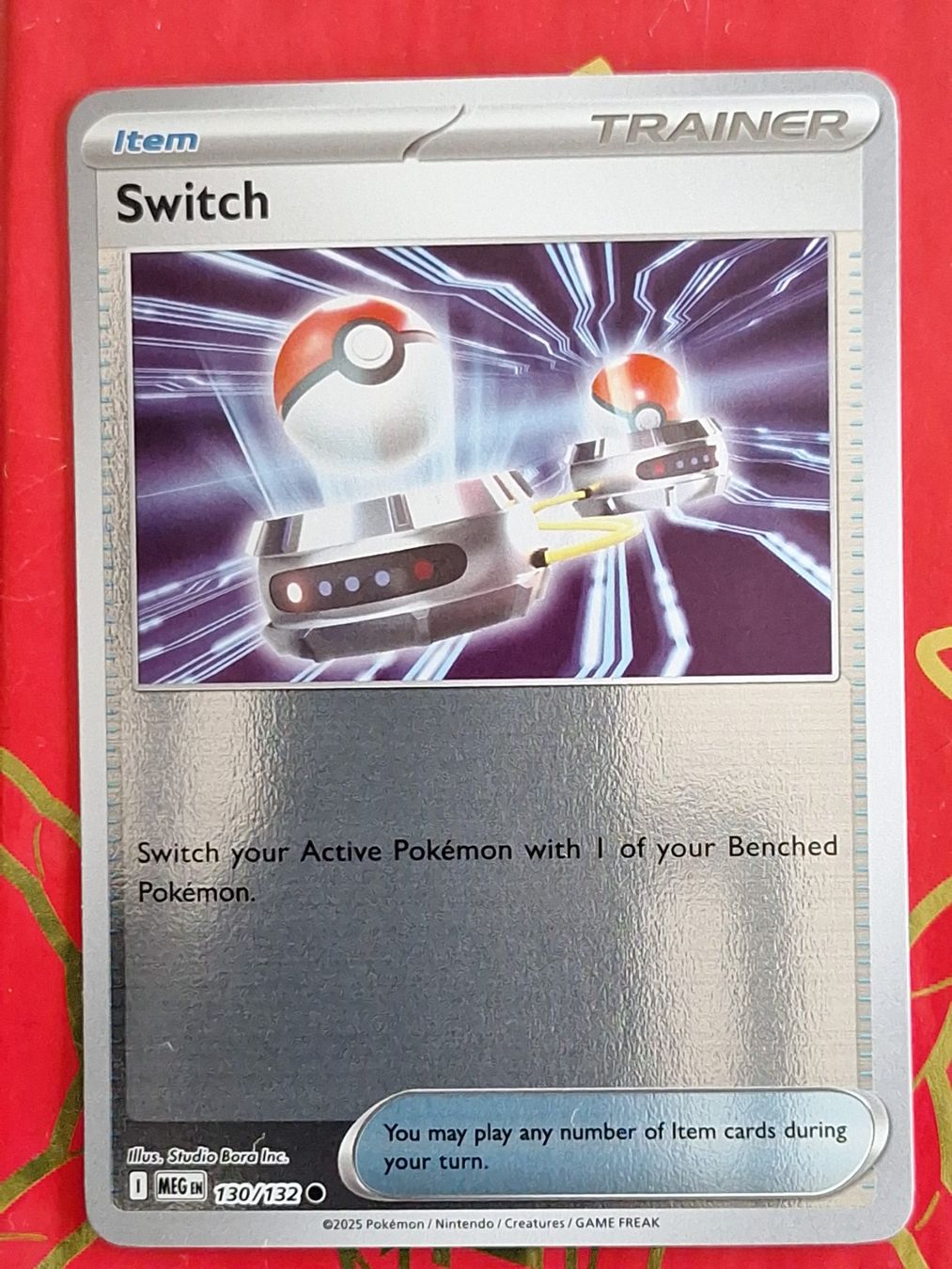 Pokémon Sammelbilder & Trading cards: Switch - Reverse Holo Pokemon Mega Evolution – Gebraucht aus Altstätten SG von GGsGameshop