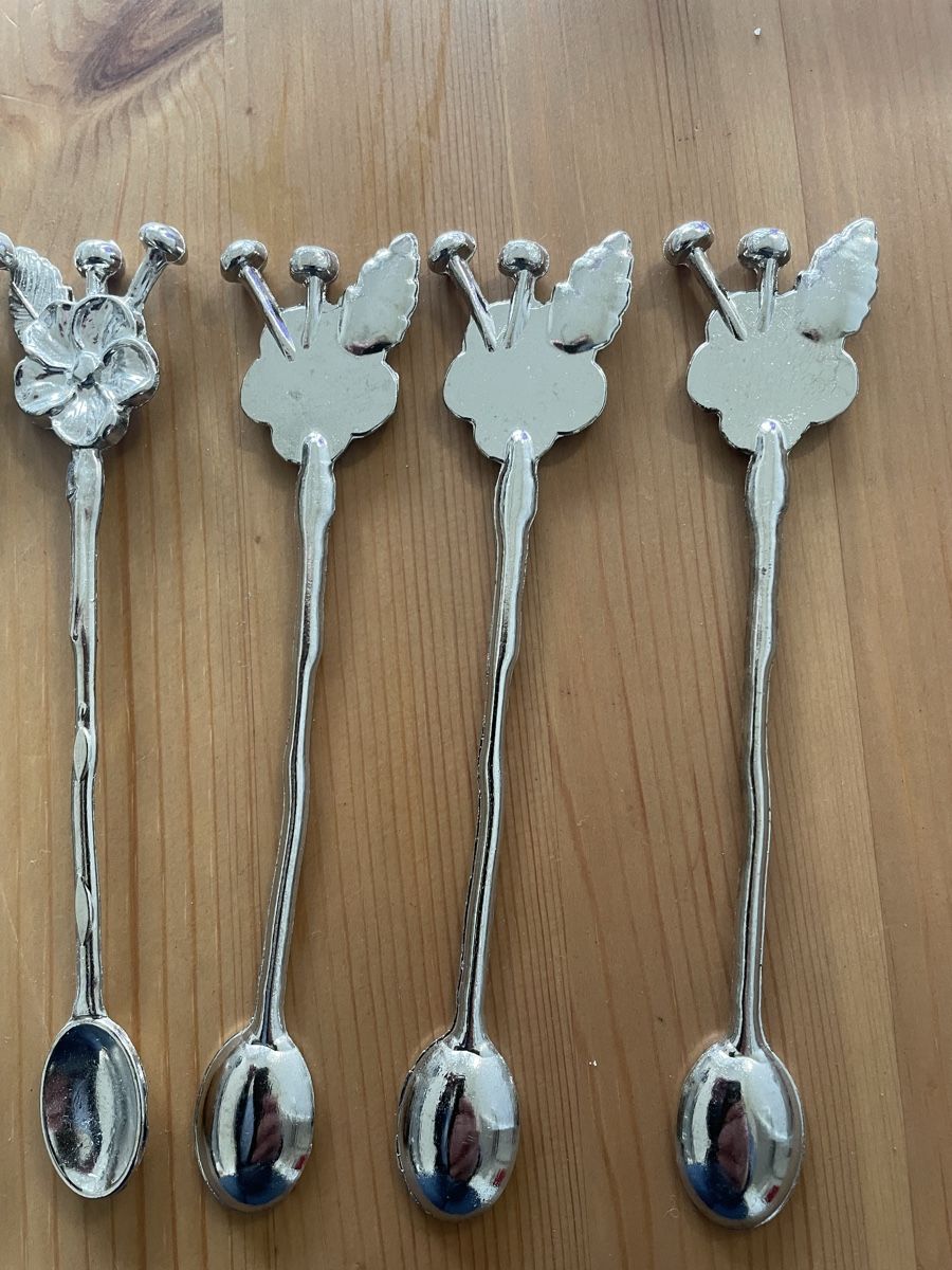 Cucchiai: Teelöffel mit blume – Usato da Dübendorf venduto da rocki07 4