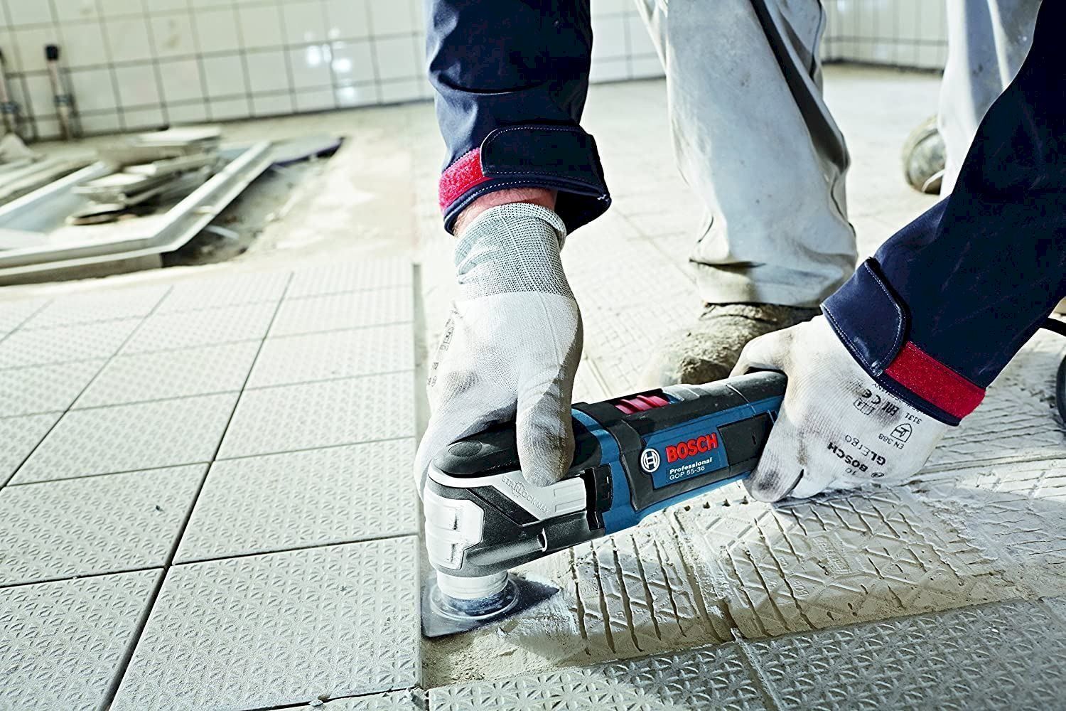 Bosch Tutti gli attrezzi: BOSCH MultiCutter GOP 55-36 +Zubehör-Set – Nuovo e nell'imballaggio originale da Bottighofen venduto da zaap 7