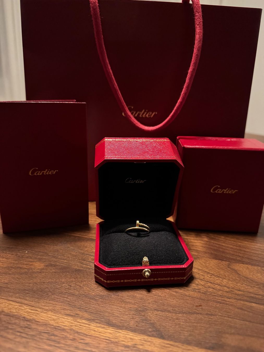 Cartier Anelli: Cartier un clou Ring Gr. 56 – Nuovo (secondo la descrizione) da Regensdorf venduto da Sunny290514