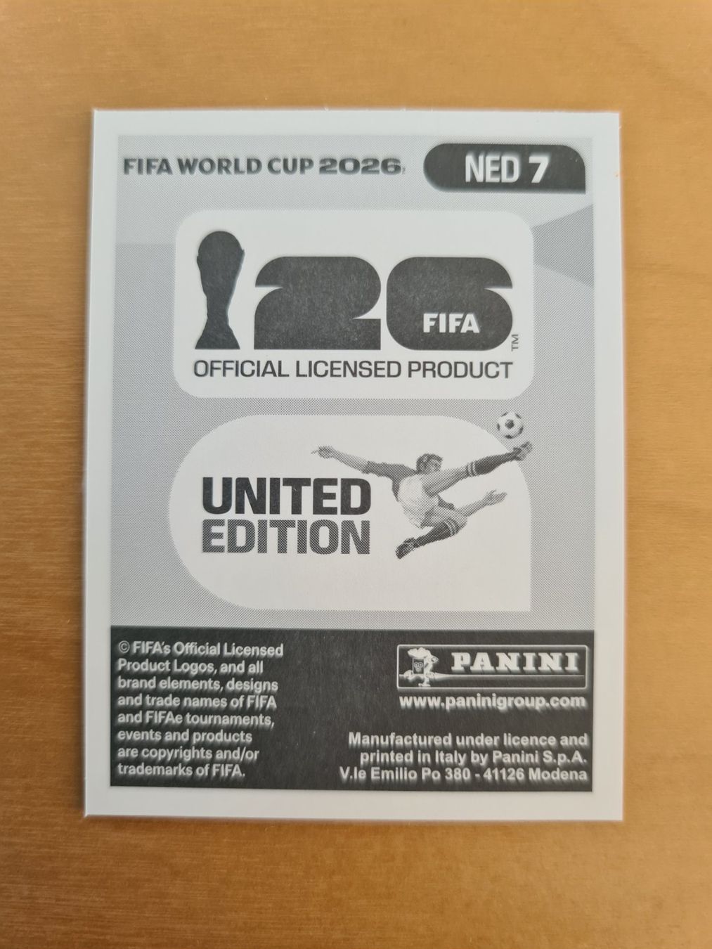 Panini Carte collezionabili: Panini Fifa World Cup 2026 Nr. – Nuovo (secondo la descrizione) da Oberwil BL venduto da Spieltopia 1