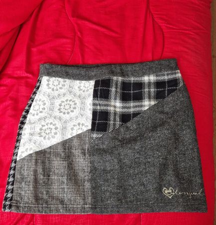 Desigual Minirock Gr.42 Patchwork Herbst/Winter Trends