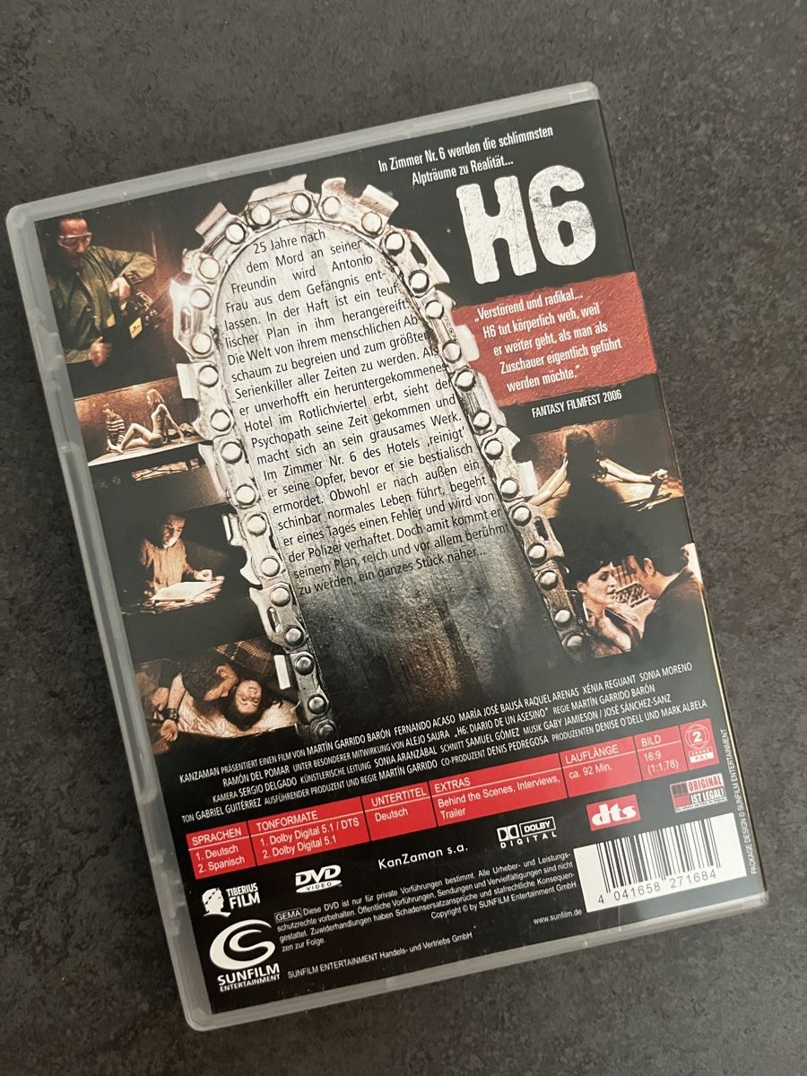 Alle DVDs: H6 - Tagebuch eines Serienkillers (2005) – Gebraucht aus Inkwil von RetrOhyeah_Schweiz 1