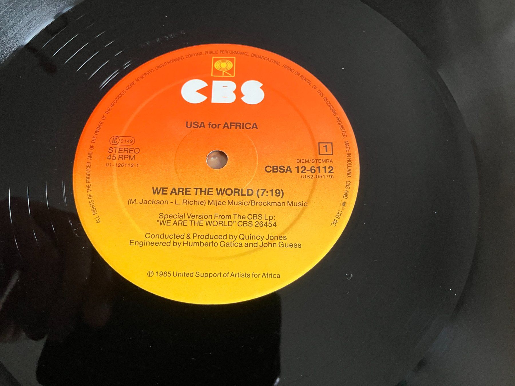 Schallplatten: Michael Jackson – Gebraucht aus Aarwangen von Jukebox3 6