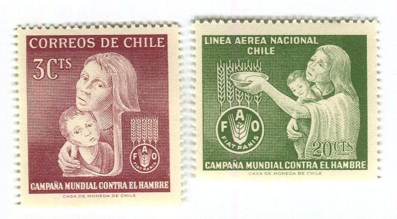Alle Briefmarken: Briefmarken "Aktion gegen den Hunger". Chile – Neu und originalverpackt aus Basel von Butsch5