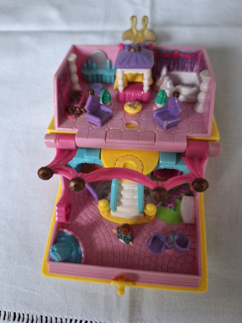Polly Pocket Carillon: Polly Pocket 1995 Princess Palace – Usato da Möhlin venduto da teddybaer8 1