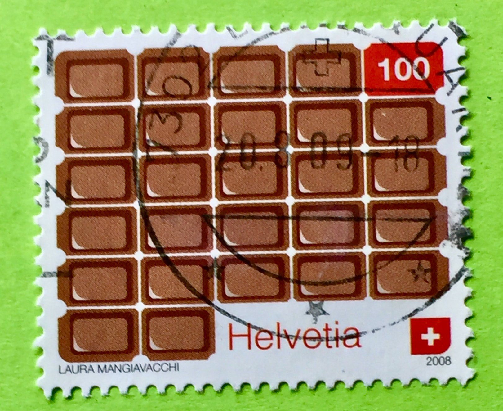 Tutti i francobolli: Nr.1285 Schokolade GESTEMPELT     – Usato da Aarau venduto da Billa007
