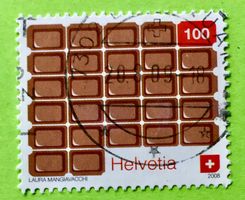 Nr.1285 Schokolade GESTEMPELT    