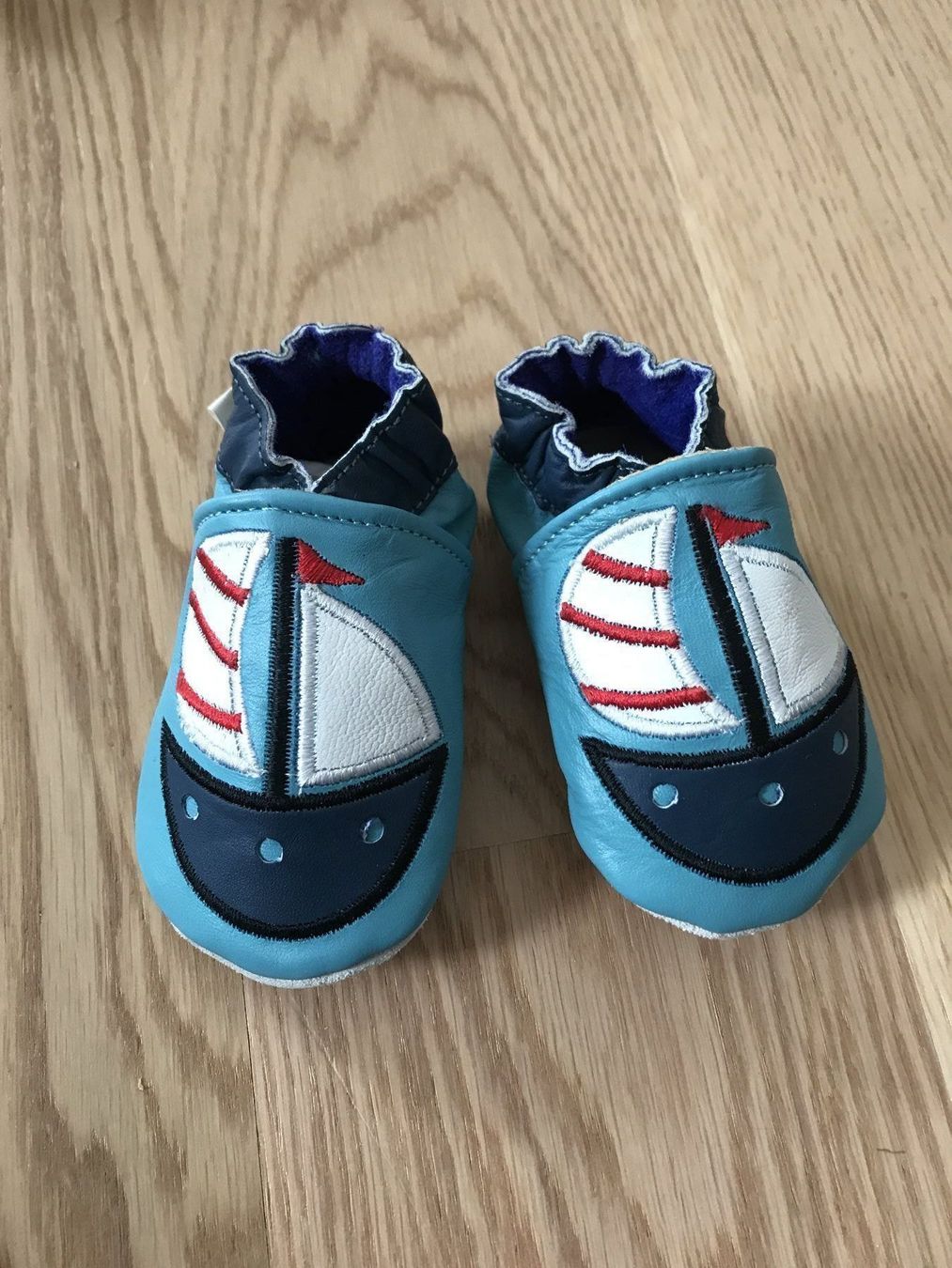 Schuhe für Jungen: Finken Krabbelschuhe Leder handmade – Gebraucht aus Sursee von Kaloo01 3