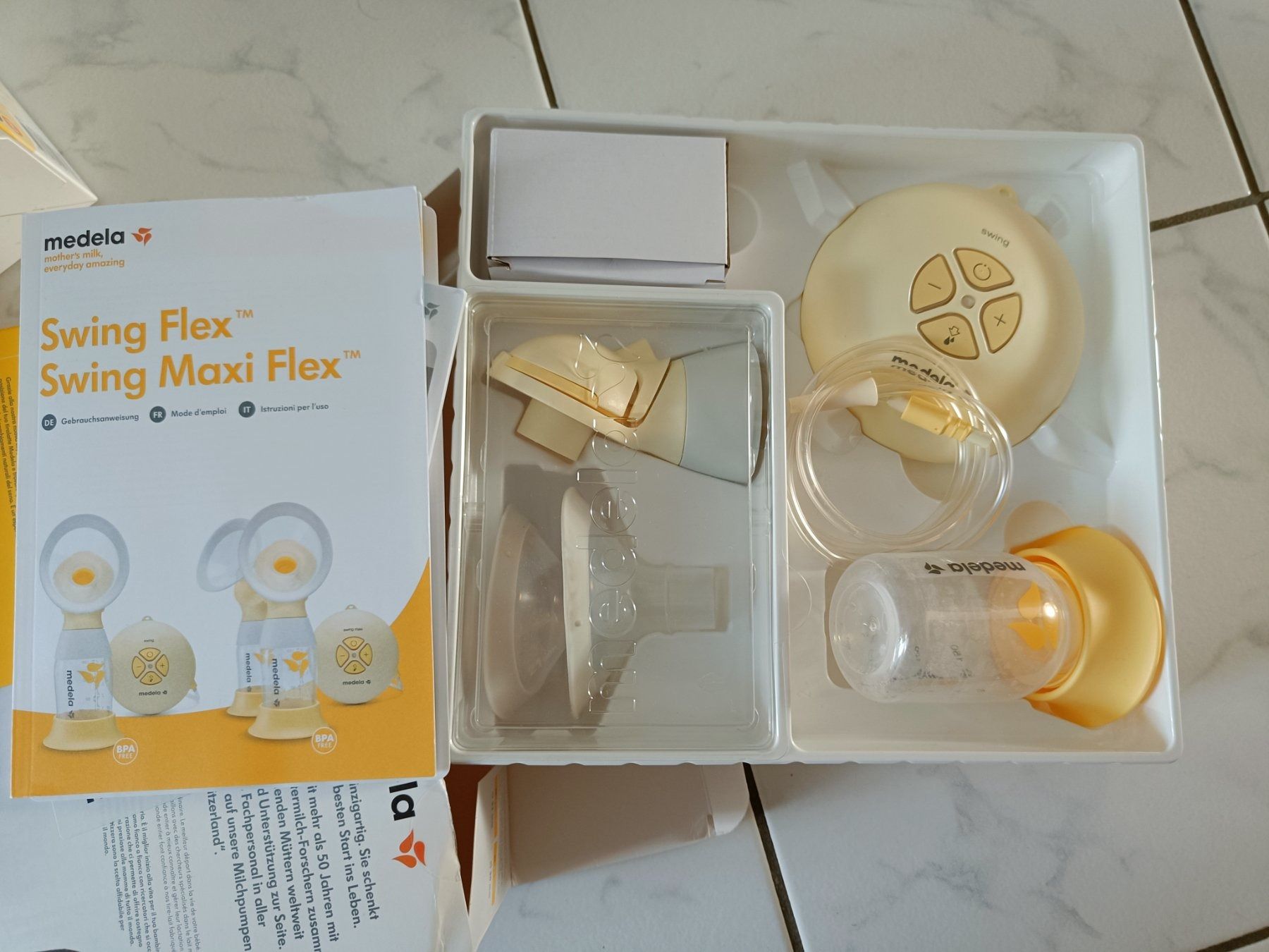 Medela Accessori per l’allattamento: Medela Milchpumpe Swing Flex – Nuovo (secondo la descrizione) da Schwyz venduto da Francesca54 1
