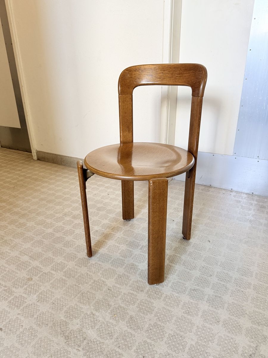 Stühle: Bruno Rey Holzstuhl – Schweizer Designklassiker – Gebraucht aus Grenchen von Nur_2540 3