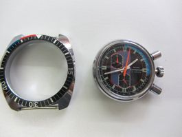 Vintage Taucher-Sportuhr SWISS EMPEROR 70zigerj.