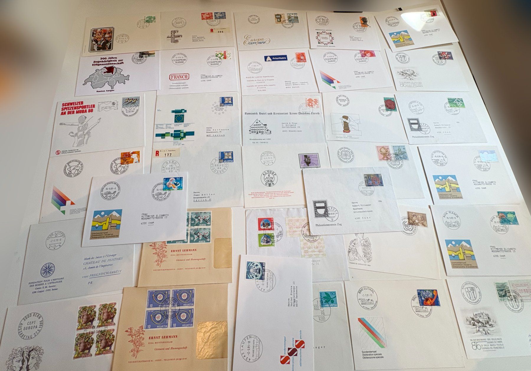 Tutti i francobolli: FDC LOT HELVETIA – Usato da Riva san vitale venduto da abd_p86k