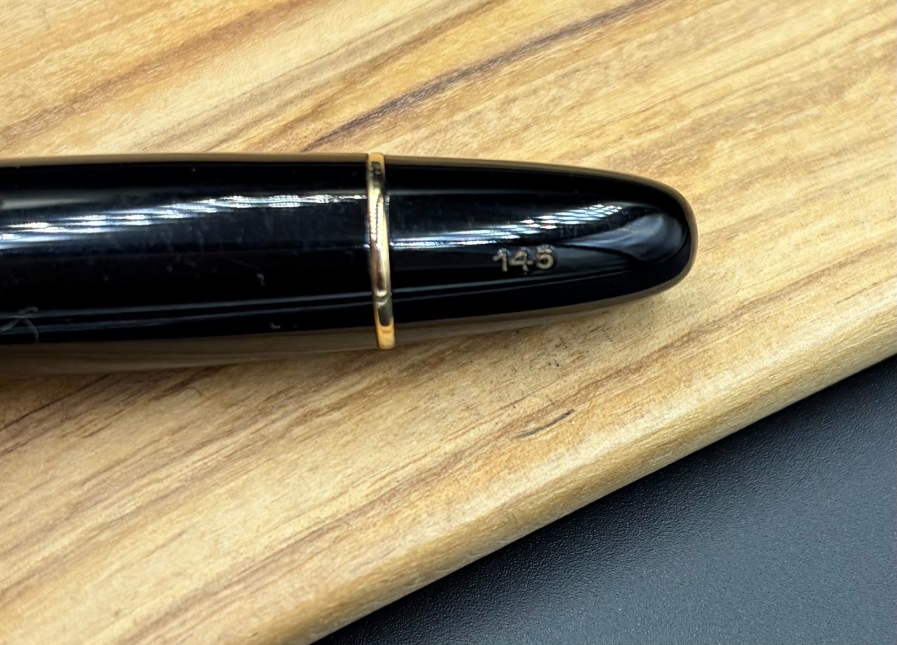 Montblanc Penna & Evidenziatori: Montblanc 146, Celluloid, 14 C, EF – Usato da Beringen venduto da Luxinu 6