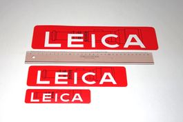 Leica Sticker Aufkleber Vintage