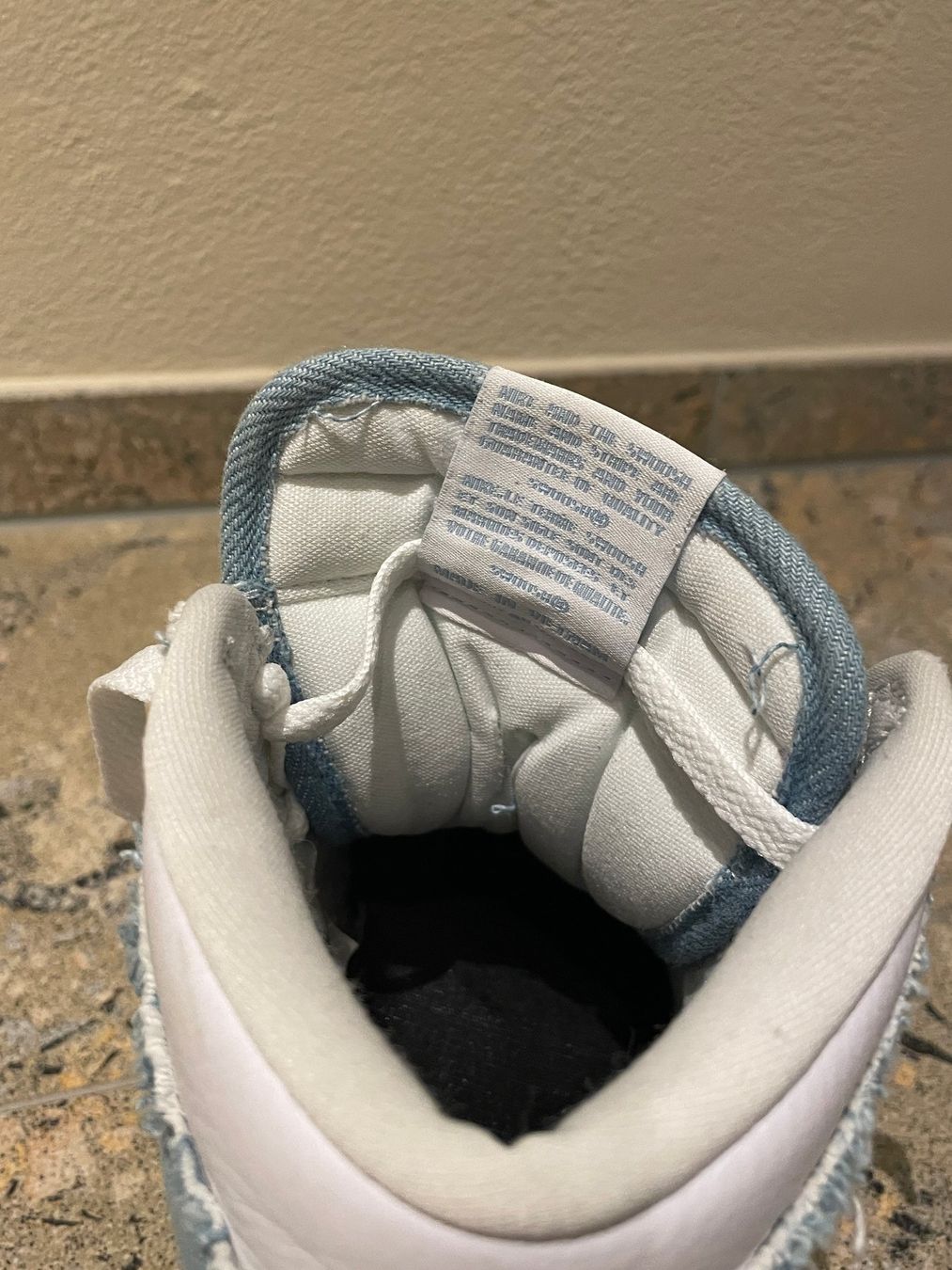 Jordan Scarpe da uomo: Nike Air Jordan 1 High OG Denim – Usato da Schlierbach venduto da gnatcatcher 5