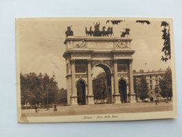 Ansichtskarte Milano Arco della Pace gelaufen 1926