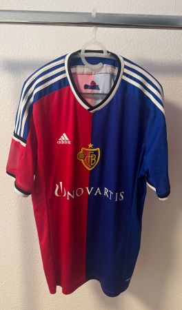 FC Basel Adidas Trikot rot/blau – Grösse XXL – Original FCB