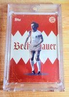 Topps Karte Franz Beckenbauer FC Bayern München Sammlerstück
