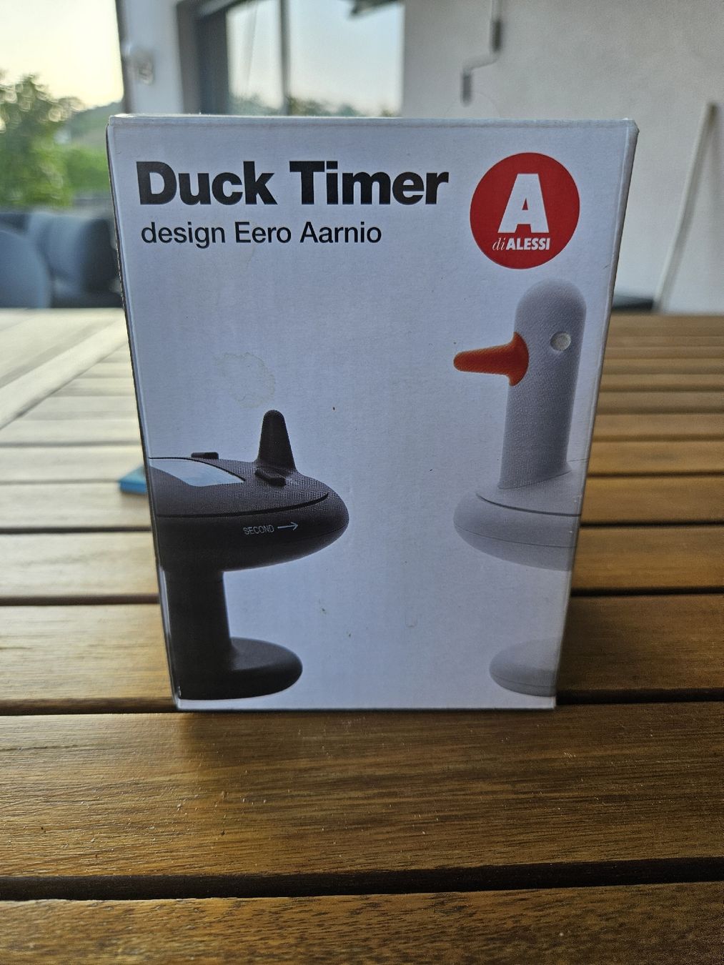 Alessi Küchengeräte: Minuteur canard Alessi design Eero Aarnio neuf – Neu und originalverpackt aus Praz (Vully) von Redfield45