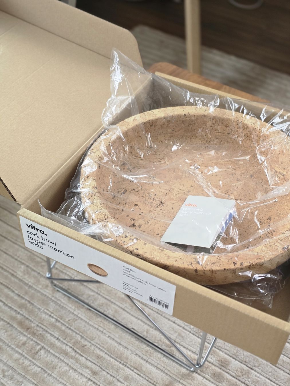 Vitra Toutes les décorations: Vitra Jasper Morrison Cork Bowl klein – Neuf (Voir description) à Leissigen par No-Da 1