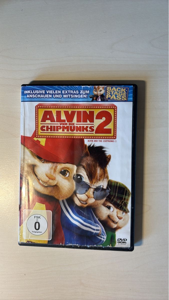 Alle DVDs: Alvin und die Chipmunks 2 (2904) – Gebraucht aus Ruswil von Slivio_