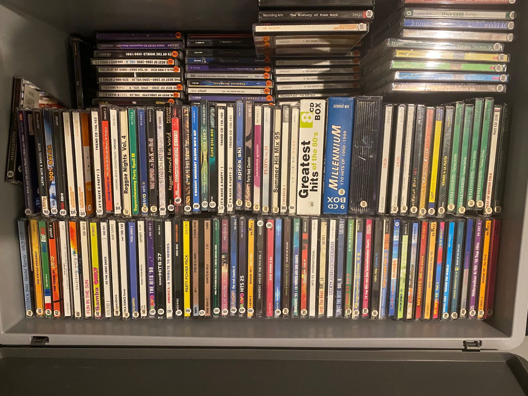 CD: CD Sammlung Sampler, cirka 500 – Usato da Diessbach b. Büren venduto da cowansville 4