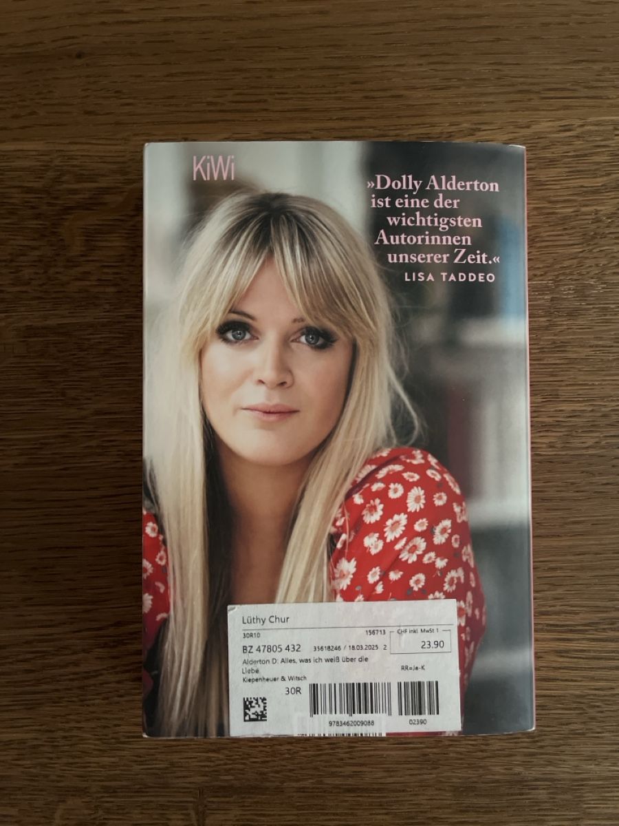 Libri: Alles was ich weiss über die Liebe – Nuovo (secondo la descrizione) da Chur venduto da mar_kcp8 1