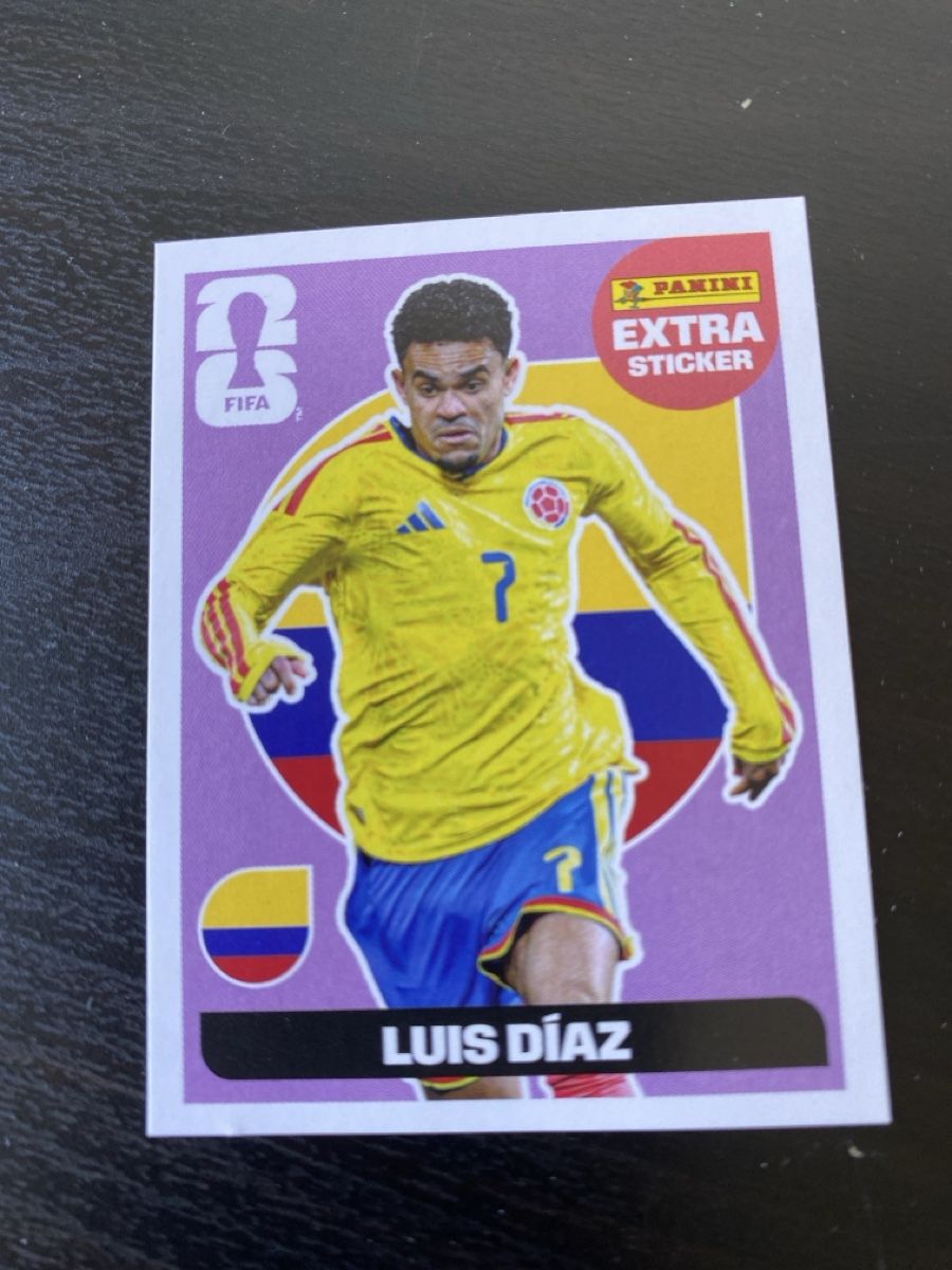 Panini Carte collezionabili: Panini 2026 - Extra Stickers Luis Díaz – Nuovo (secondo la descrizione) da Luzern venduto da AndySang11