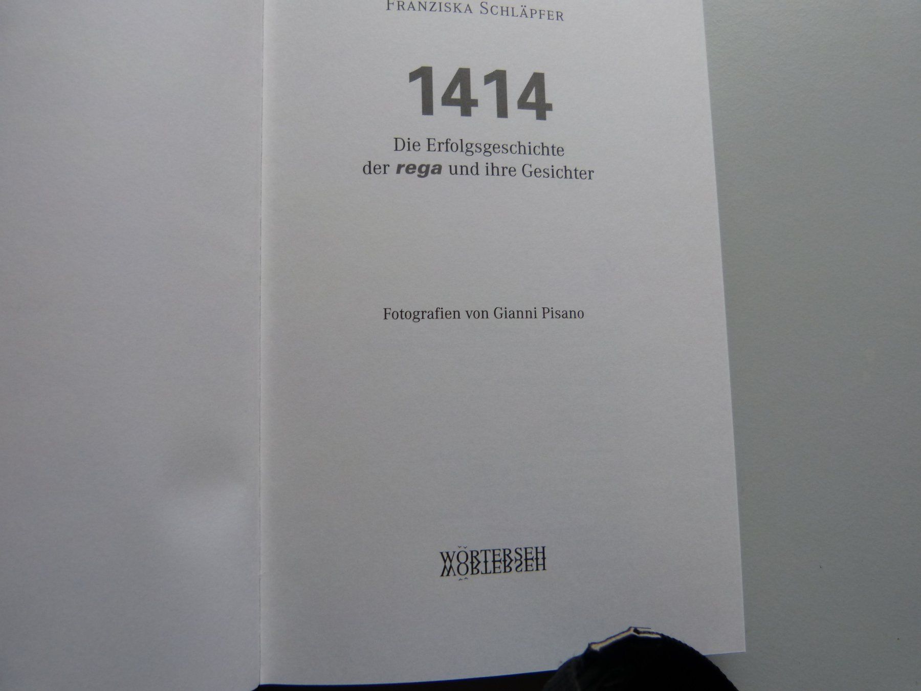 Libri: REGA 1414  Franziska Schläpfer – Usato da Altendorf venduto da Hoppla45 1