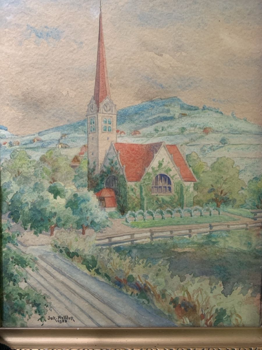 Dipinti: Jakob Mettler 1935  – Usato da Wolfhalden venduto da SecondAntique 1