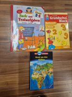 Lernbücher 3. + 4. Klasse: Rechnen, Weltatlas, k44