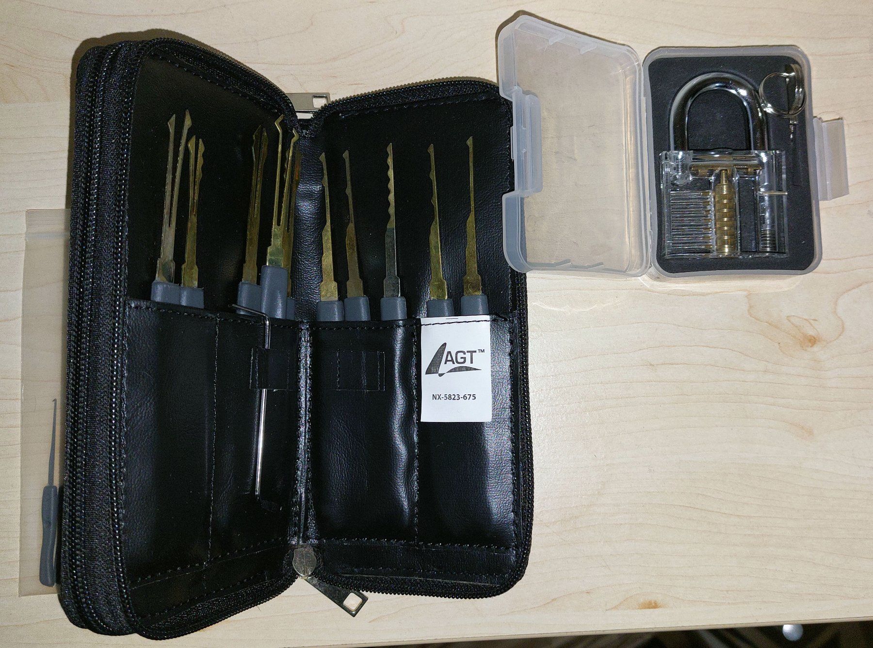 Schlösser: AGT Profi-Lockpicking-Set – Gebraucht aus Bremgarten von  1