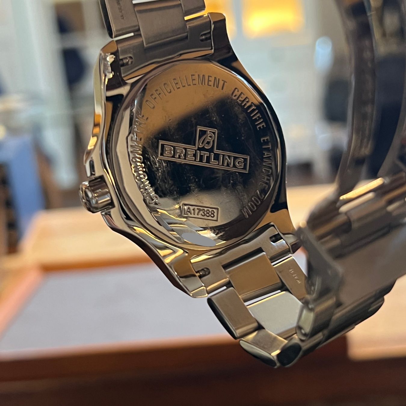 Breitling Orologi: Breitling Colt Automatic Date Black Dial Full Set A1738811 – Usato da Carouge GE venduto da Watchaser 4