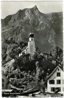 AK Glarus Burg-Kapelle
