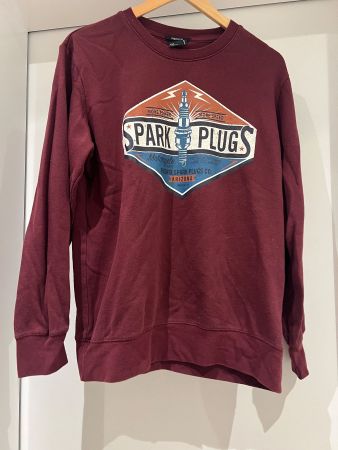 Smog established 1999 Sweatshirt, bordeauxrot, Grösse L!!