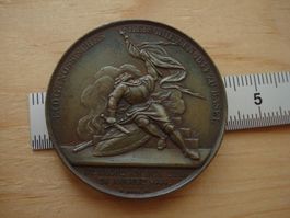(W2) Schützenmedaillen Basel 1844 BR ( Richter 87e)