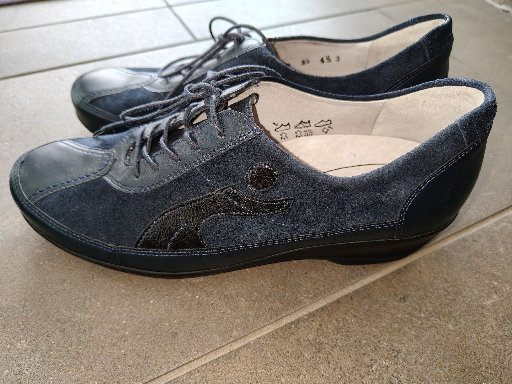 Scarpe da donna: Waldläufer Halbschuhe Blau Grösse 4.5 – Usato da Zeglingen venduto da Vanillacoke 1