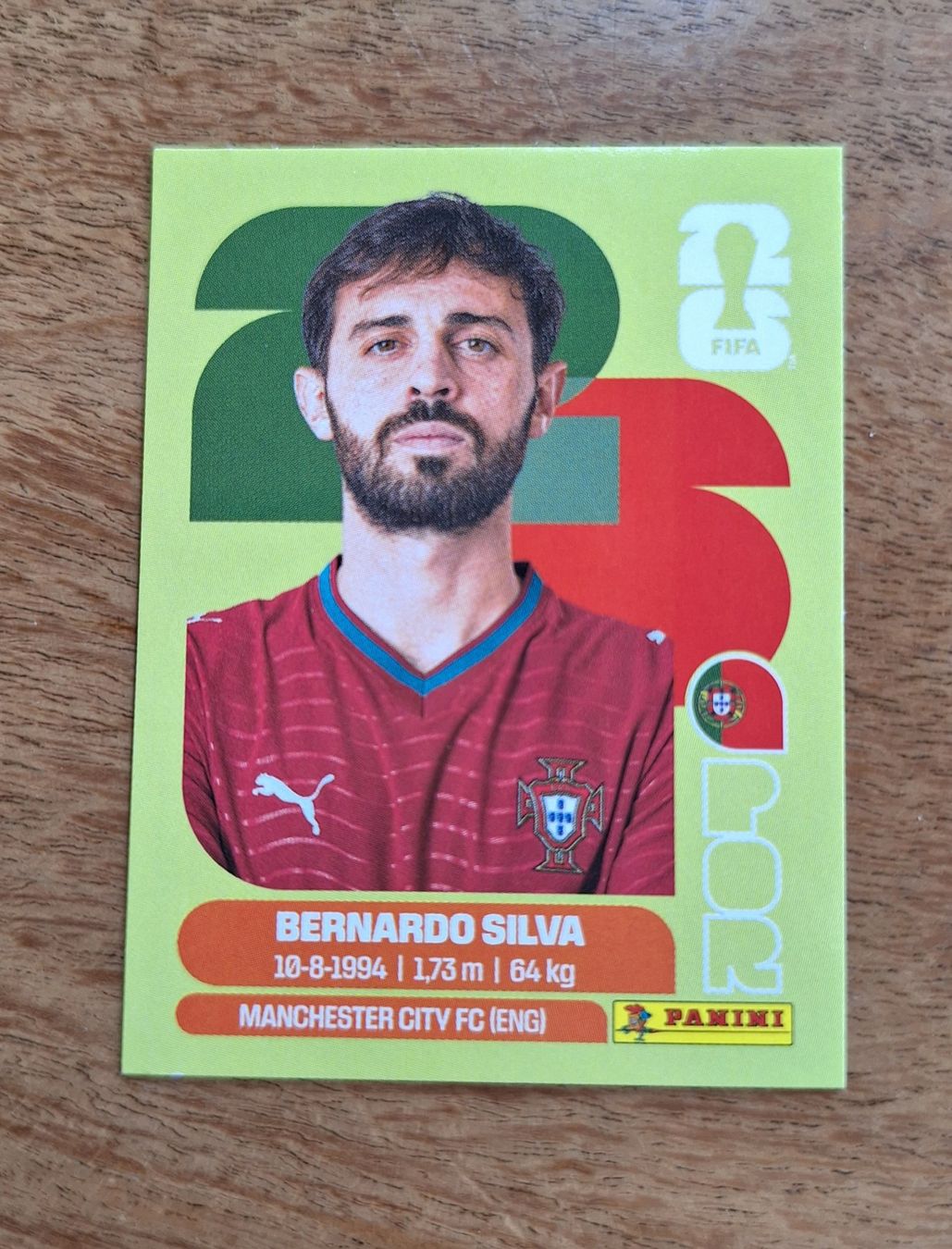 Panini Sammelbilder & Trading cards: Panini Bernardo Silva POR 9 – Neu (gemäss Beschreibung) aus Romanens von Crocette