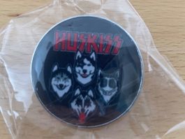 Kiss Pin Anstecker Punk Metal Rock Band