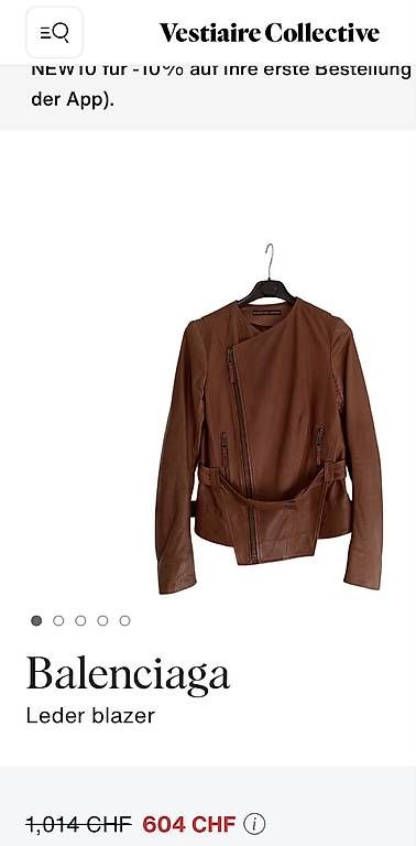 Balenciaga Giacche: Vintage Balenciaga Lederjacke – Usato da Zürich venduto da jes_68cz