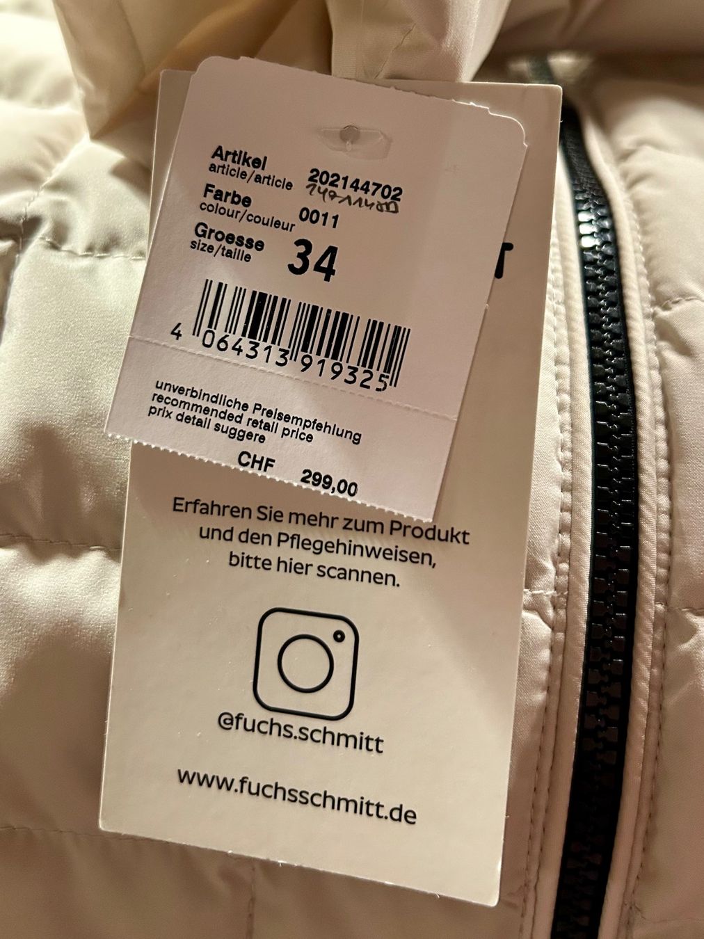 Fuchs Schmitt Giacche: Fuchs Schmitt Jacke, Grösse 34, neu mit Etikette – Nuovo e nell'imballaggio originale da Oberhasli venduto da anzis 7