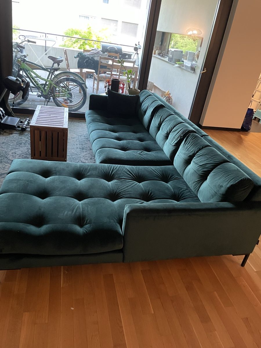 Divani: Velours Sofa/Velvet Sofa – Nuovo (secondo la descrizione) da Zürich venduto da mikosbartlomiej