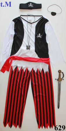 Costume pirate / Pirat t. M     NEU!