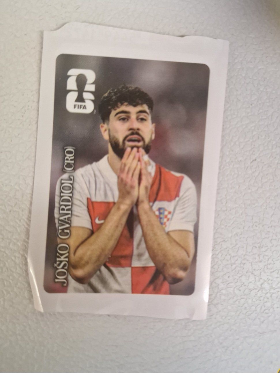 Panini Cartes à collectionner: Panini Cola Sticker JOŠKO GVARDIOL – Neuf (Voir description) à Stüsslingen par white_angel86