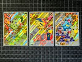 Pokemon First Partner Series 2 | 2nd Gen Johto Trio Cards EN