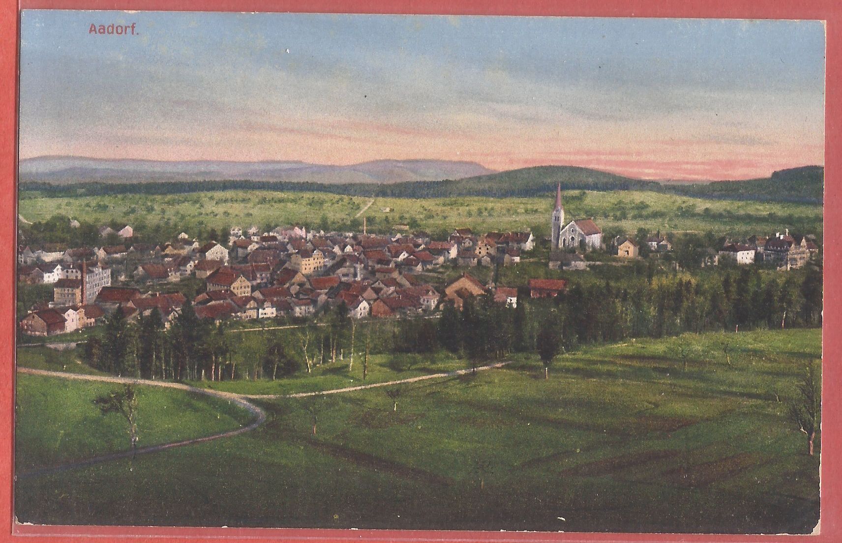 Ansichtskarten: Aadorf - ca. 1915 – Gebraucht aus Fislisbach von Porano