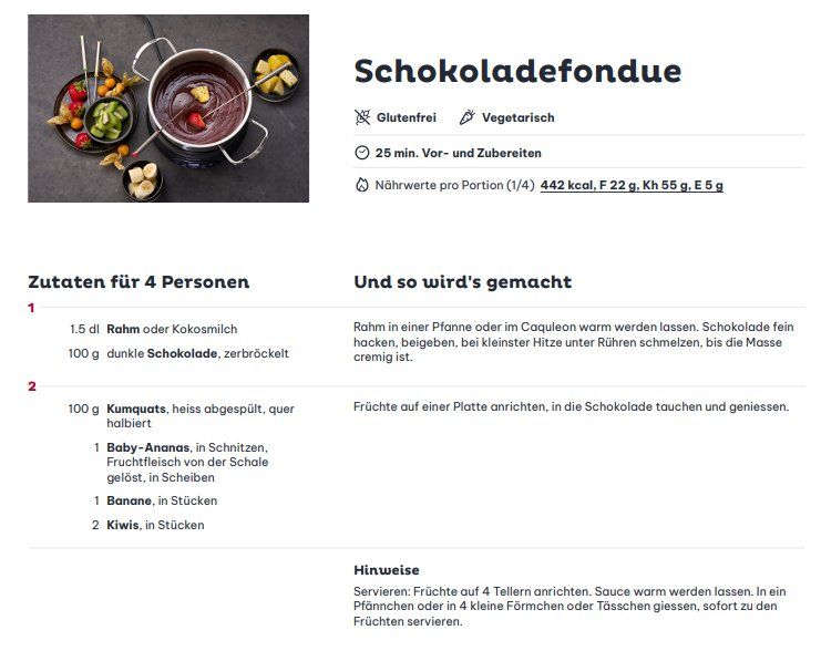 Set di piatti: Schokoladen-Fondue-Set – Nuovo e nell'imballaggio originale da Rothenburg venduto da Nickbeni 5
