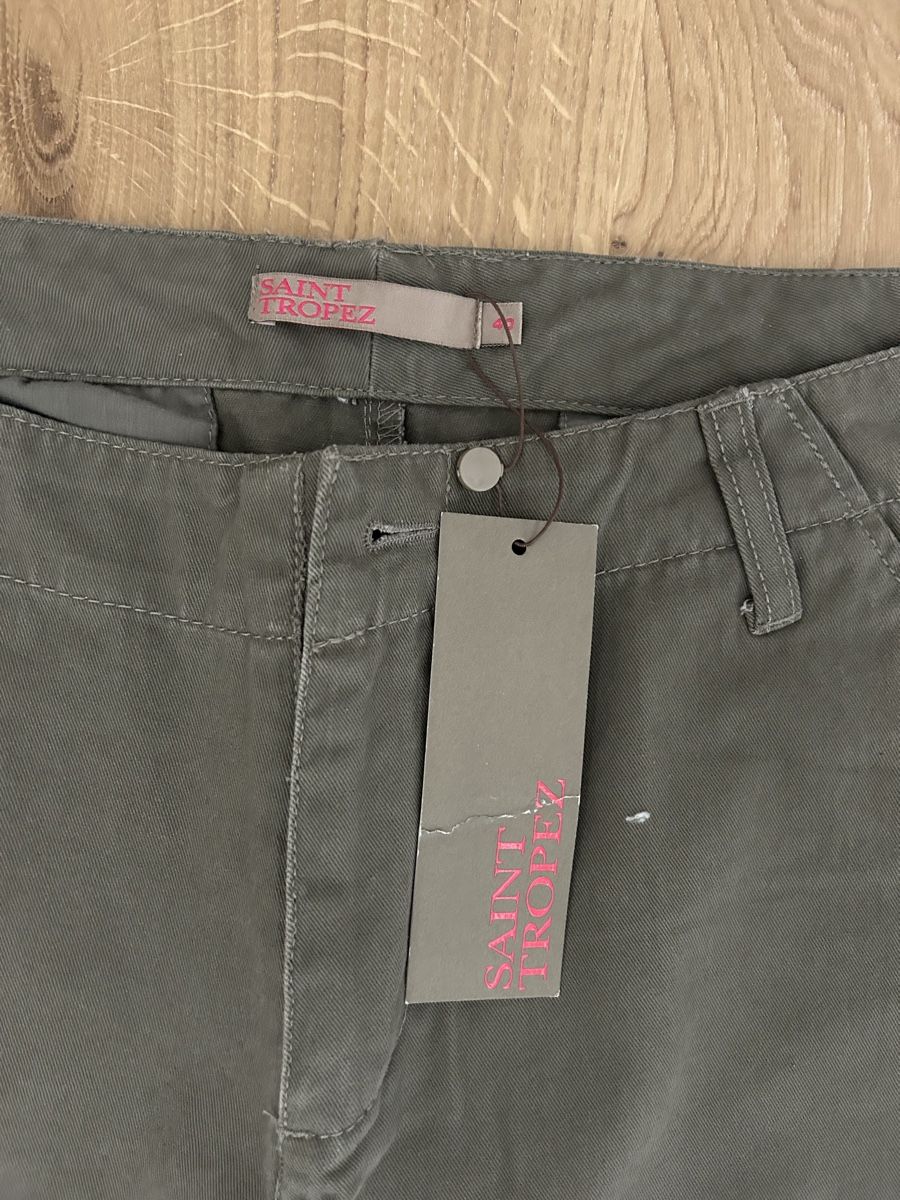 Pantaloni: Saint Tropez Hose, Khaki, Gr. 40 – Nuovo (secondo la descrizione) da Emmen venduto da Carbru 1